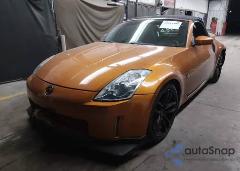2005 Nissan 350Z Touring из США, поврежденный, VIN JN1AZ36A25M755729